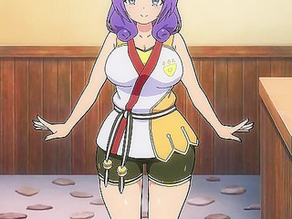 Immoral Guild (uncensored ecchi) 1 - Workaholic rescues busty catgirl from slime