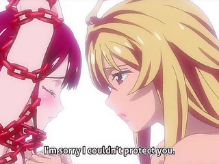 Super hot anime babes get probed by tentacles to power super weapon