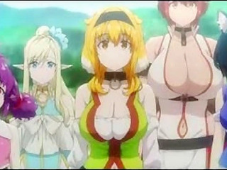 Harem in the Labyrinth of Another World (uncensored) S1E2 - Ecchi Anime - Dungeon crawling