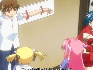 Schoolgirls use tied up student as their personal sex slave