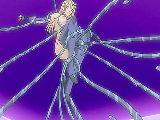 Blonde human slave is trained as hentai alien fuck toy