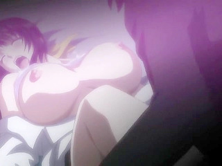 Busty mature woman gets her hairy pussy pounded in dirty hentai