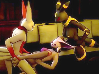 Pokemon furries get freaky in no holds barred 3d animated groupsex