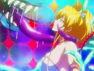 Magical Beast Purifier Girls Utea 1 - Magical hentai girls are fucked by tentacles in space