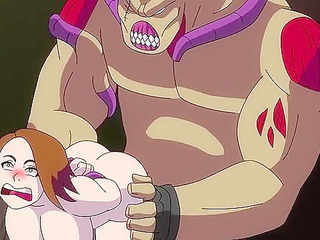 Jill Valentine is double penetrated by tentacles from Nemesis