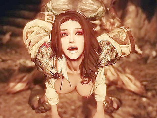 Ava the Last Blade 2 - Zombie knocks out boyfriend then roughly fucks his girlfriend