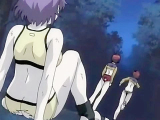 Dirty volleyball coach fucks on the hot anime girls on the team