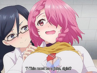 Super HxEros OVA 1 - Ecchi - Sexy anime schoolgirl transforms into superhero to save school