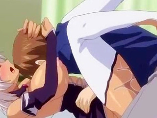 Elf Student and Teacher 2 - Busty dark skinned elf girl gets filled with hot human cum