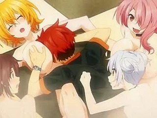 Super HxEros (uncensored) 2 - Ecchi - Teens defeat monsters and then their clothes explode