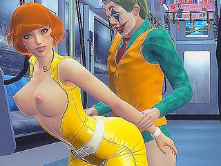 April oneil ninja turtles anal fucks the joker